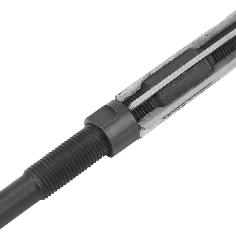 YUMILI Adjustable Reamer, 9crsi H8 Hand Reamer Metal Hole Cutting Tool Adjustable Reamer with 4 Chip Flutes (11.75-12.75)