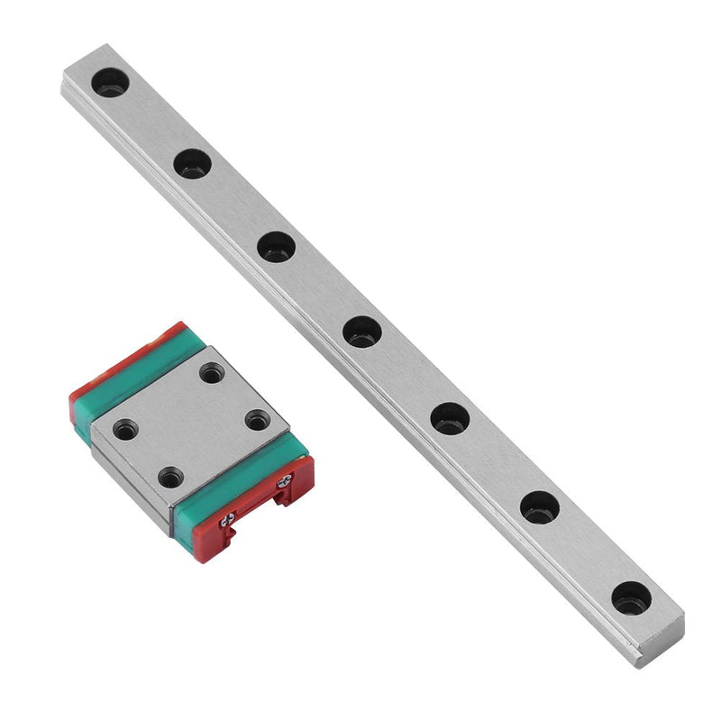 100mm Linear Rail Guide Portable High Precision Miniature Linear Motion Guide with Sliding Rail Block