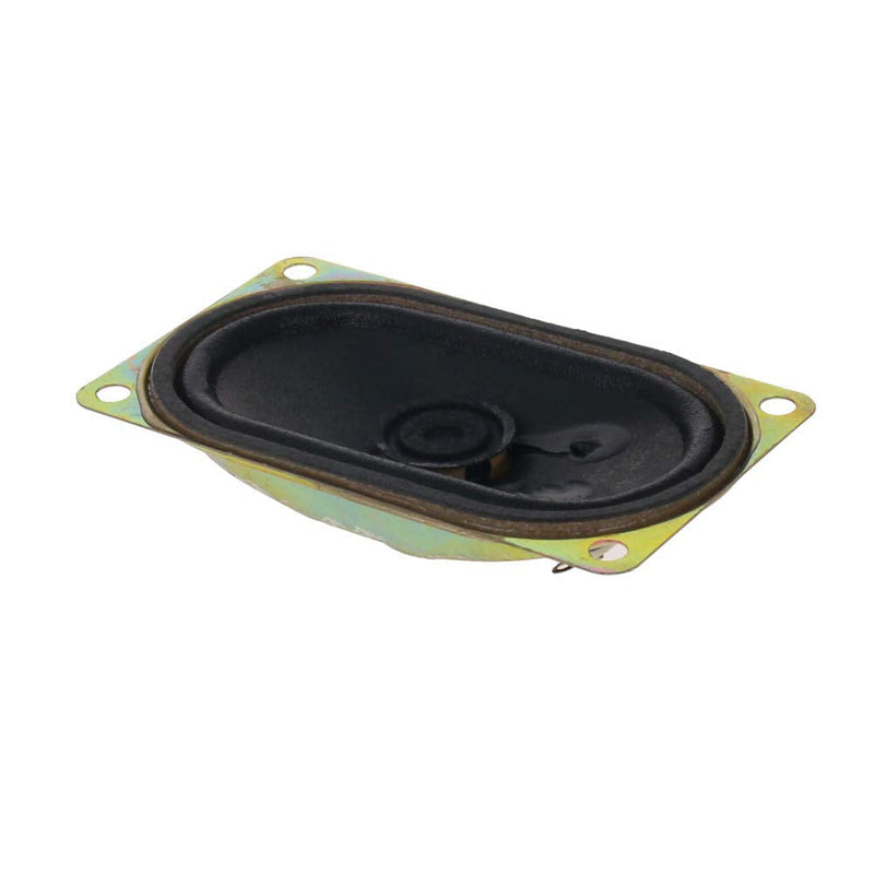 Fielect DIY Magnetic Speaker 5W 8 Ohm 70 x 40mm (L x W) Rectangle Shape Replacement Loudspeaker 2pcs