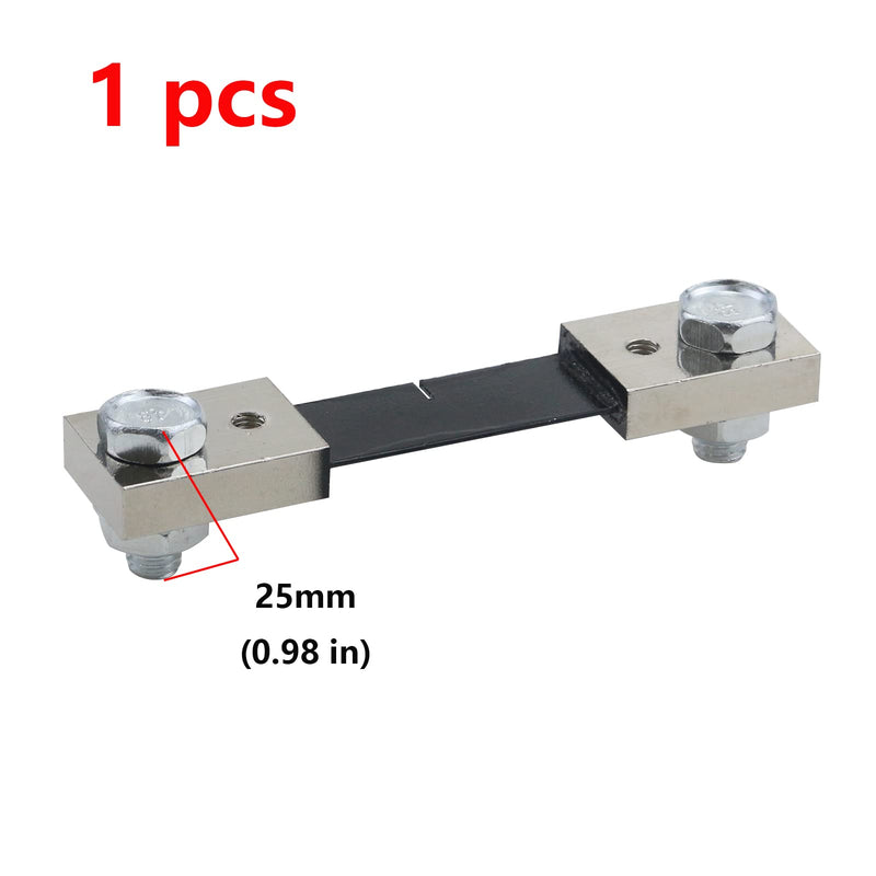 Antrader 100A 75mV Analogue Digital Meter 0-100A Current Shunt Resistors Resistance for DC Current Measure