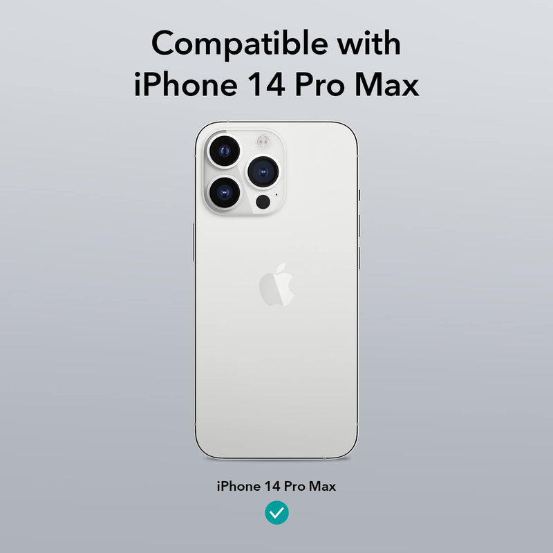 ESR Classic Hybrid Magnetic Case with HaloLock, Compatible with iPhone 14 Pro Max case, Compatible with MagSafe, Clear