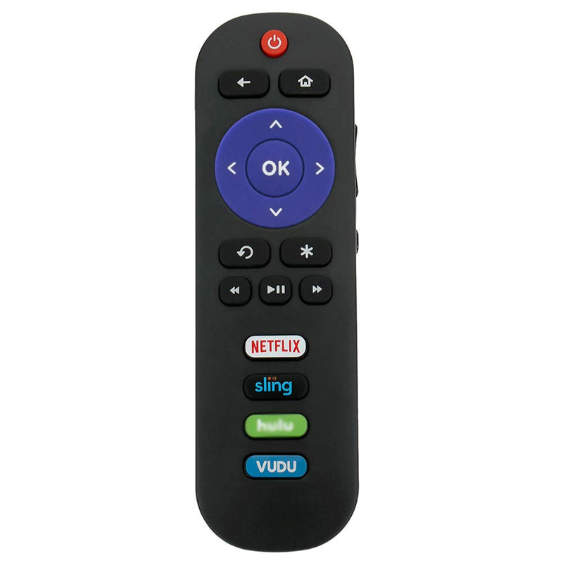 Pack of 2 Replace Remote Control Applicable for TCL Roku TV RC280 55FS4610R 40FS4610R 55US57 40FS3750 48FS3750 49FP110 55FS4610R 55US5800 40FS3850 32S305 40S305 32S850 32S3850 50UP120 55S401