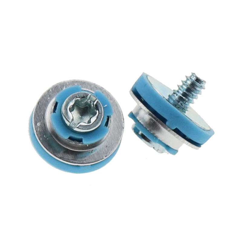 ZZHXSM 4pcs Hard Drive Mounting Screw Blue Rubber Pad Hard Drive Isolated Installation Screws for HP 3.5 HDD DC7800 DC7900 8000 8100 Z400 Z600 Screws