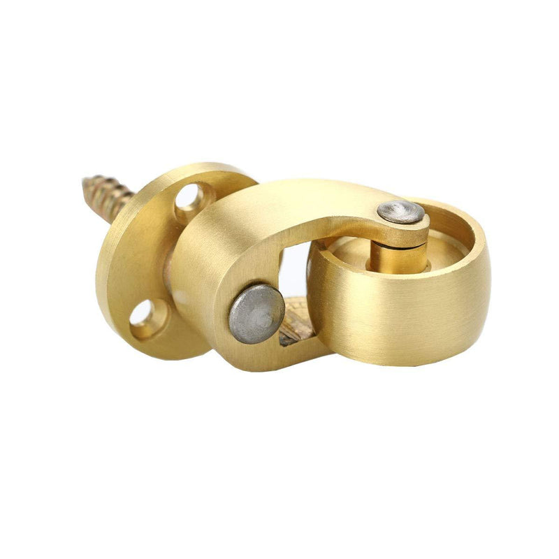 RZDEAL 2PCS Universal Caster Stem 360 Degree Rotation Brass Heavy Wheel Hardware Movable for Trunk Box Furniture Cabinet Sofa Trolley Chairs Bed