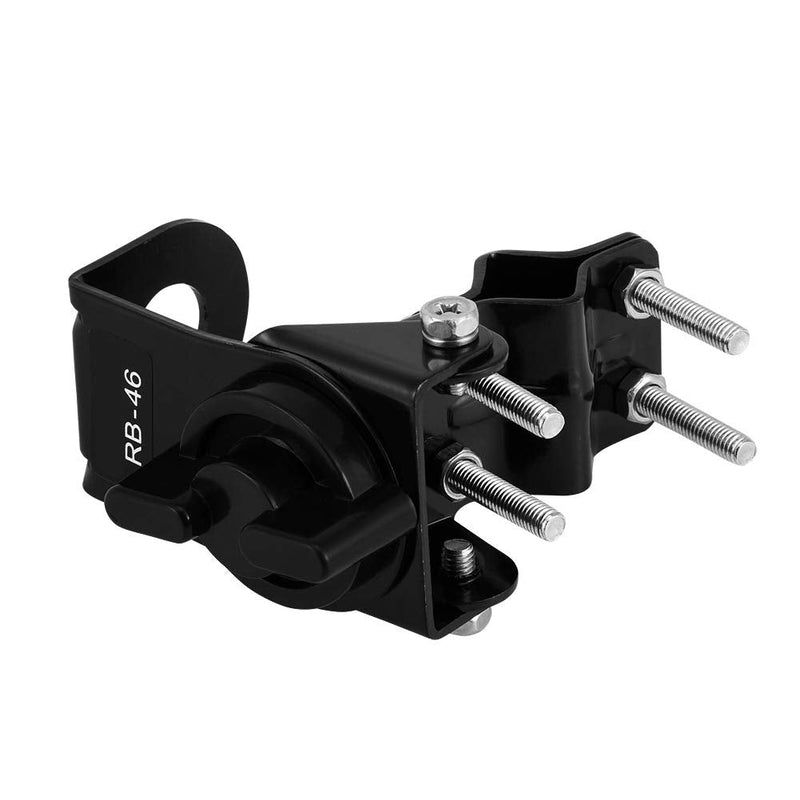 Mobile Antenna Mount, Stainless Steel Car Radio Antenna Bracket Holder Support 360Â° Rotation for Vehicle Audio Video Antennas