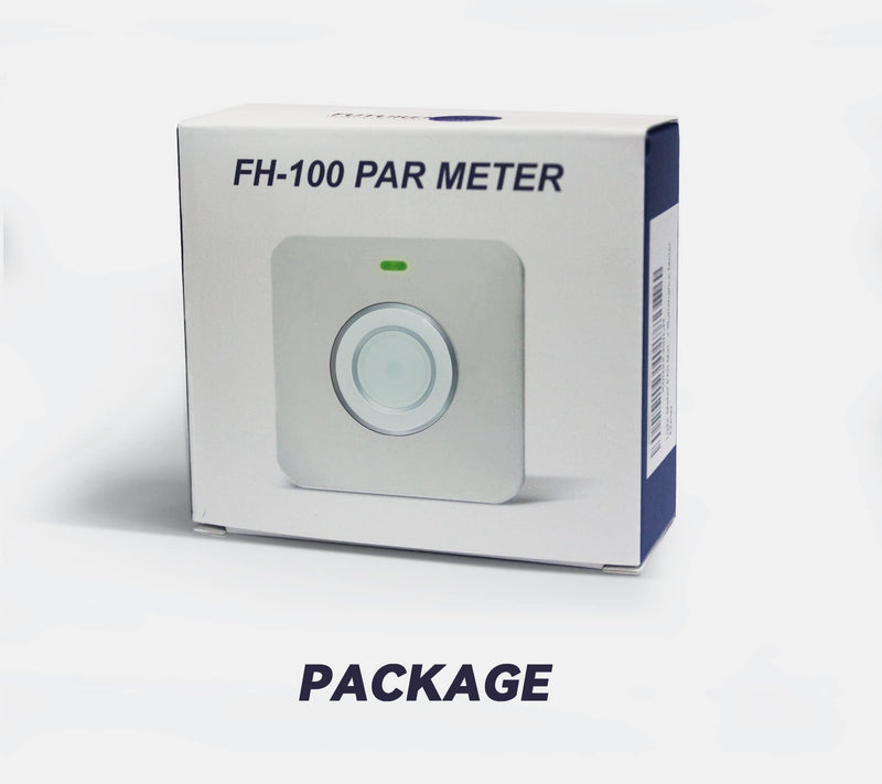 Light Meter PAR Meter Up to 400,000lx and 6000umol/(㎡s) DLI Calculator Lux Meter PPFD Tester