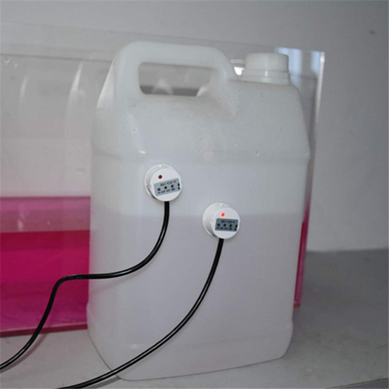 Taidacent Non-Contact Liquid Level Sensor Contactless Water Level Sensor Externally Attached Liquid Induction Level Switch Water Level Switch (NPN Output(24V)) NPN Output(24V)