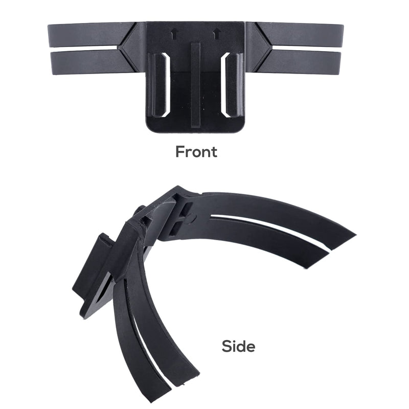 Motorcycle Helmet Chin Mount Kit for Gopro ,EaxanPic Helmet Adhesive Mount with Phone Clip for GoPro Hero 10/9/8/7/6/5,DJI Osmo Action,Insta360 ONE R Action Cameras
