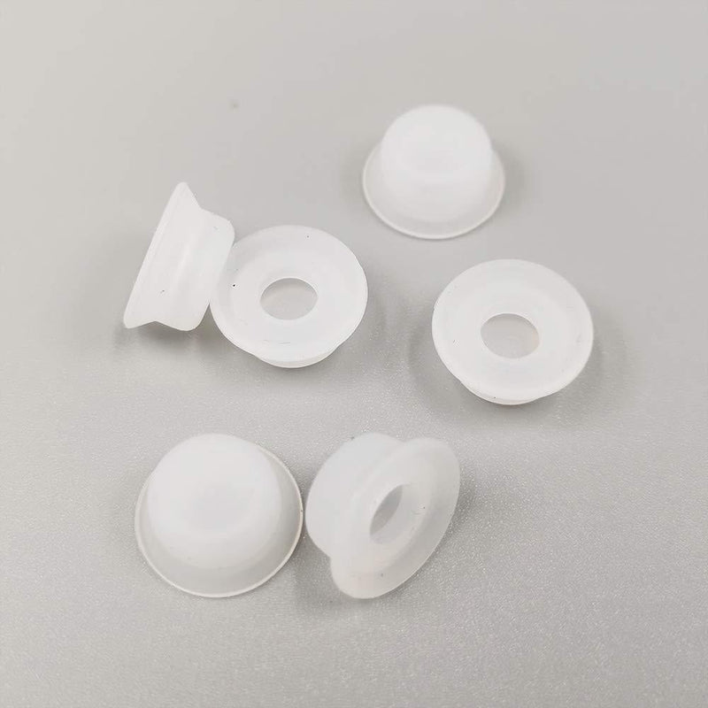 Alamic Replacement Float Valve Gaskets for Instant Pot Duo, Duo Plus, Ultra, LUX 3, 8 Qt, Pressure Cooker Float Sealing Caps - 6 Pack