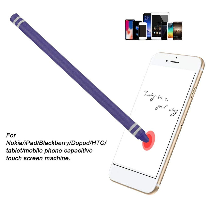 Wendry Tablet Stylus, Extra Long Crayon Shape Touch Screen Pen, Mobile Phone Tablet Sensitive Writing Stylus, Stylus Pen Capacitive Touch Screen(Purple)