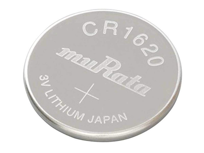 Murata CR1620 Battery DL1620 ECR1620 3V Lithium Coin Cell (10 Batteries) 10 Batteries