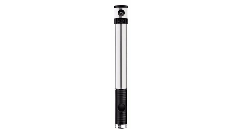 Power Alloy Bicycle Pump High Volume With Gauge Silver
