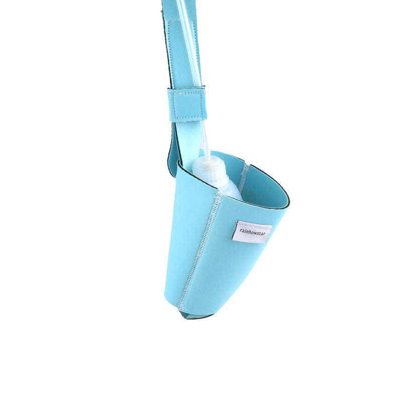 Shower Pockets Drain Bulb Holder for Mastectomy Surgery (Blue) Blue