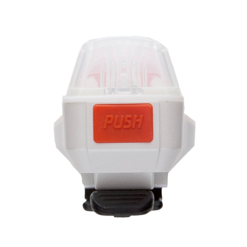Planet Bike Superflash Turbo Bike Tail Rear Light, Two Modes, Multiple Mounting Options, Works with Joggers and Scooters, Battery Operated with 100 Hour Run Time