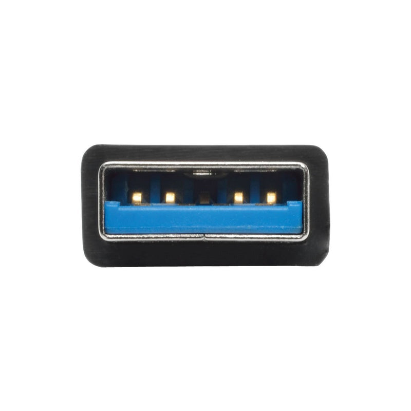 Tripp Lite 4-Port Portable Slim USB 3.0 Super speed Hub with Built In Cable (U360-004-SLIM) 4-Port Slim Hub