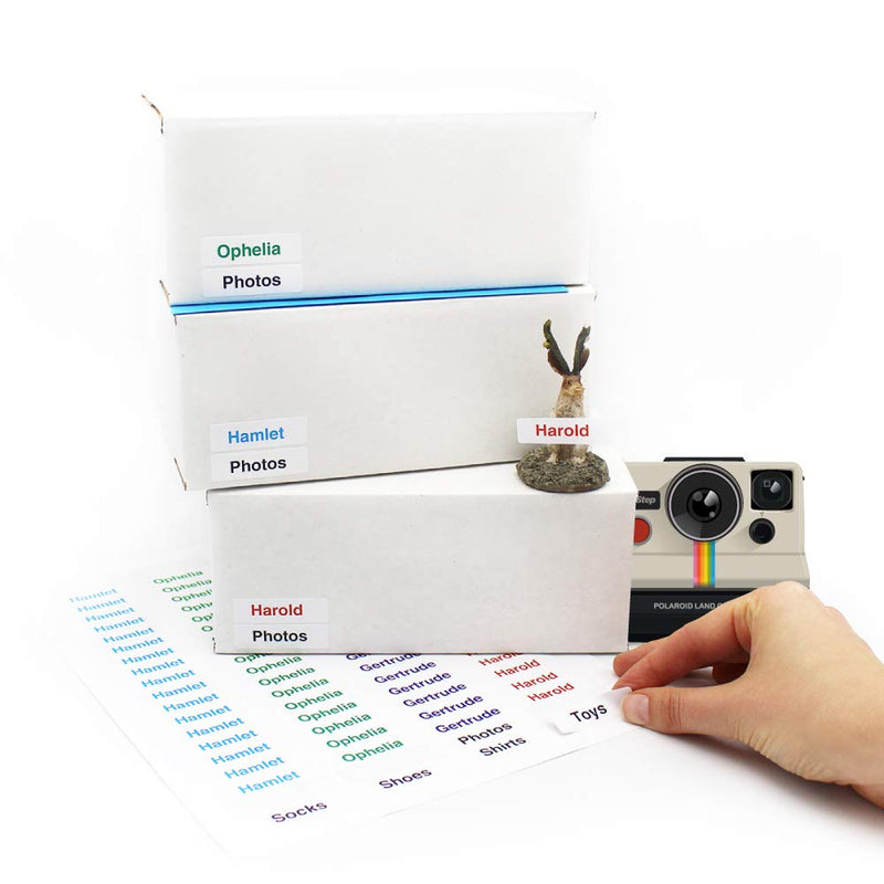 ChromaLabel 1/2 x 1-3/4 Inch Printable Labels, Compatible with Laser and Inkjet Printers, 2000 Pack, 25 Sheets, White