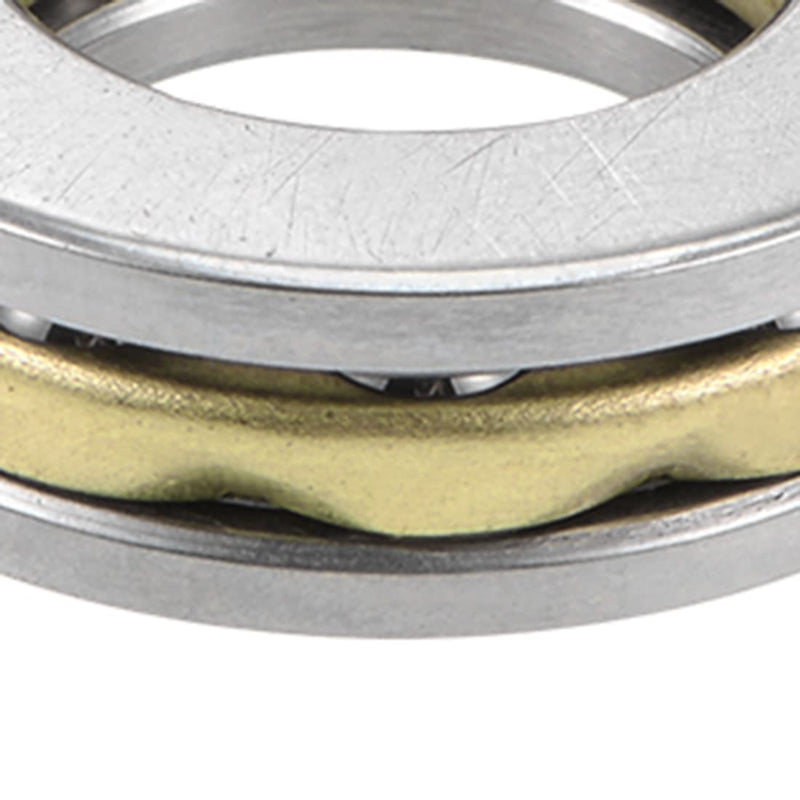 uxcell F10-18M Thrust Ball Bearings 10mm x 18mm x 5.5mm Chrome Steel Single Direction 2pcs 10mmx18mmx5.5mm