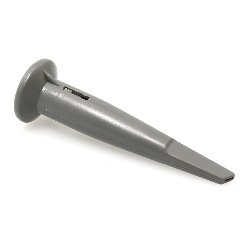 RLECS 2Pcs Universal Oscilloscope Probe Cap Protective Cap Oscilloscope Probe Accessories with Hook, Gray