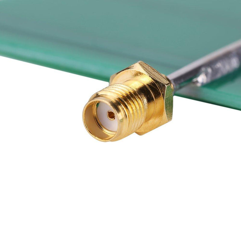 1 pc UWB Ultra Wide Band 1.35GHz-9.5GHz Log-Periodic Directional RF Antenna with N Female Connector