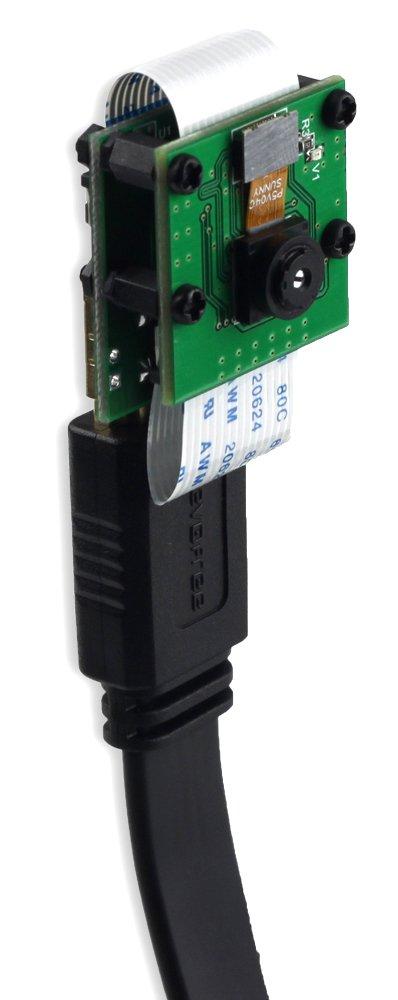 Arducam CSI to HDMI Cable Extension Module with 15pin 60mm FPC Cable for Raspberry Pi Camera Specific (Pack of 2, 1 Set) for Rpi Camera V1 V2