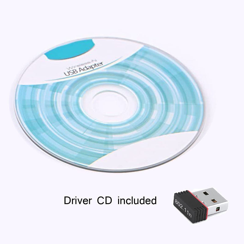 150Mbps USB WiFi Adapter, LOTEKOO Wireless Network Card Adapter WiFi Dongle for Desktop Laptop PC Windows 10 8 7 MAC OS Raspberry Pi / Pi2 150Mbps Mini Size