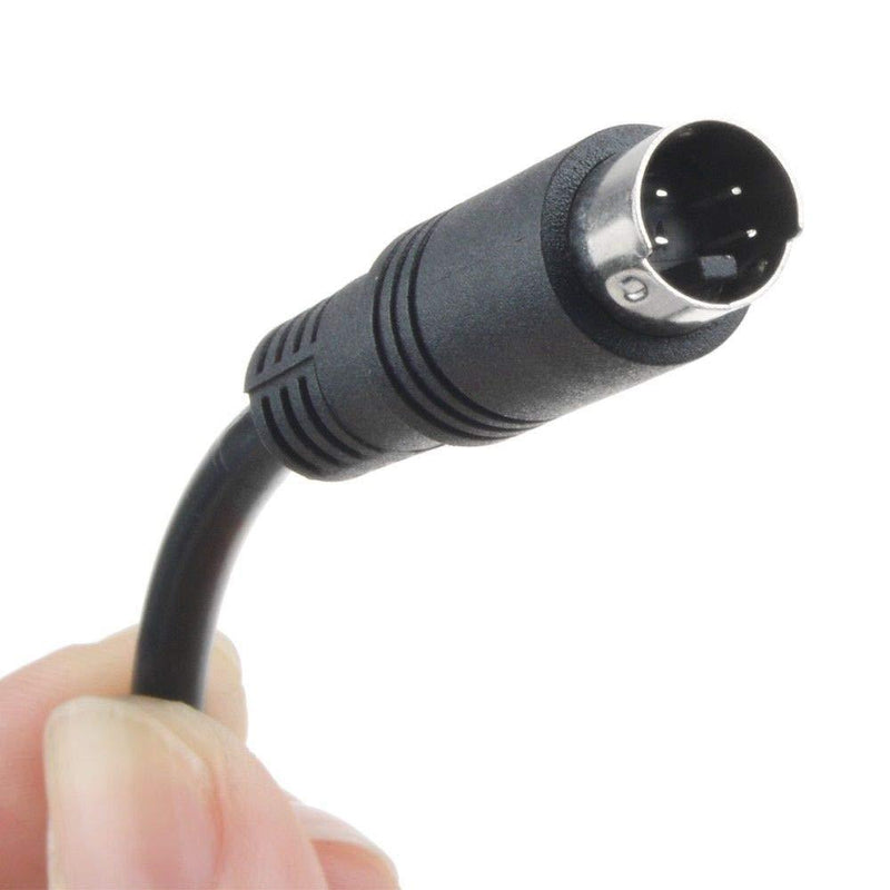 ANTOBLE 5ft AV A/V Audio Video RCA S-Video Cable Cord for Sony Camcorder Handycam DCR-HC28/e DCR-SX85/v/e/l SX85/b/r and More Models with 10 Pin Output Connector