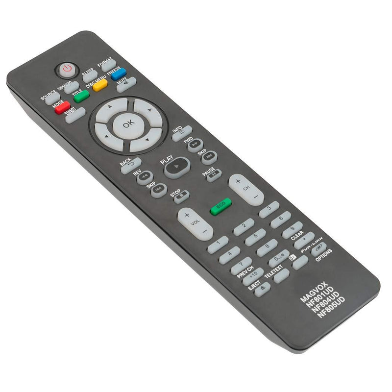 New NF804UD Replaced Remote fit for Magnavox TV 19MF330B/F7 32MF301B 32MF301B/F7 19ME360B 19MF330B 22MF330B 22ME360B 26MF330B 32MF330B 40MF430B 46MF401B 46MF440B 19ME301B 19ME601B 19MF301B 19MF301D