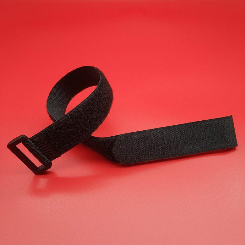 [16 Pack] Cable Straps 18 inch, Reusable Fastening Cable Ties Set, Adjustable Multipurpose Hook and Loop Securing Cinch Straps for Cord Management (1 inch Wide) by Tangser 1'' x 18 ''- 16pcs