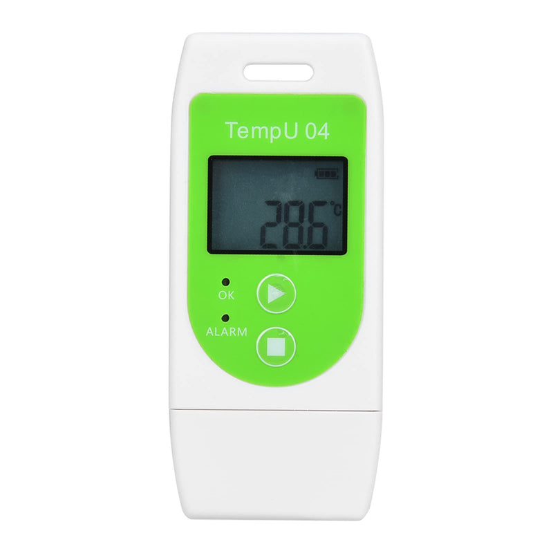 Temperature and Humidity Data Logger TempU04 PDF USB Port Reusable Temperature Humidity Recorder 12,000 Points Capacity [TempU04] (TempU04)
