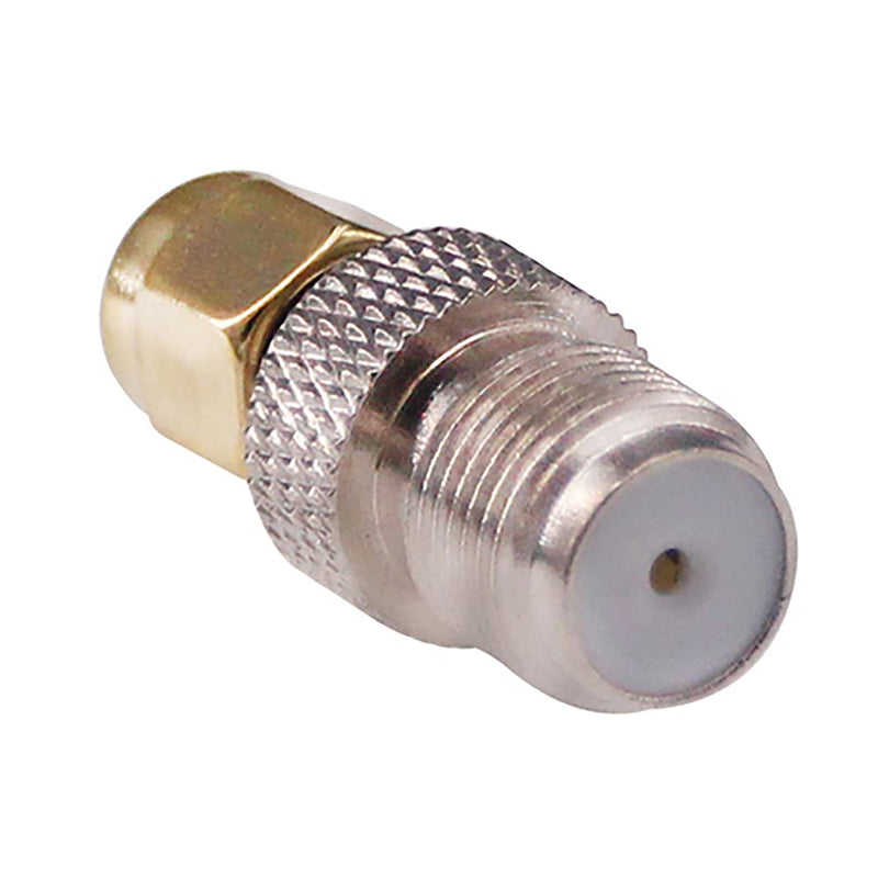 RFaha 5pcs SMA Male to F Female RF Coax Adapter SMA to F Coaxial Connector Adapter for RTL-SDR/Antenna/Cell Phone Booster(F15-5)
