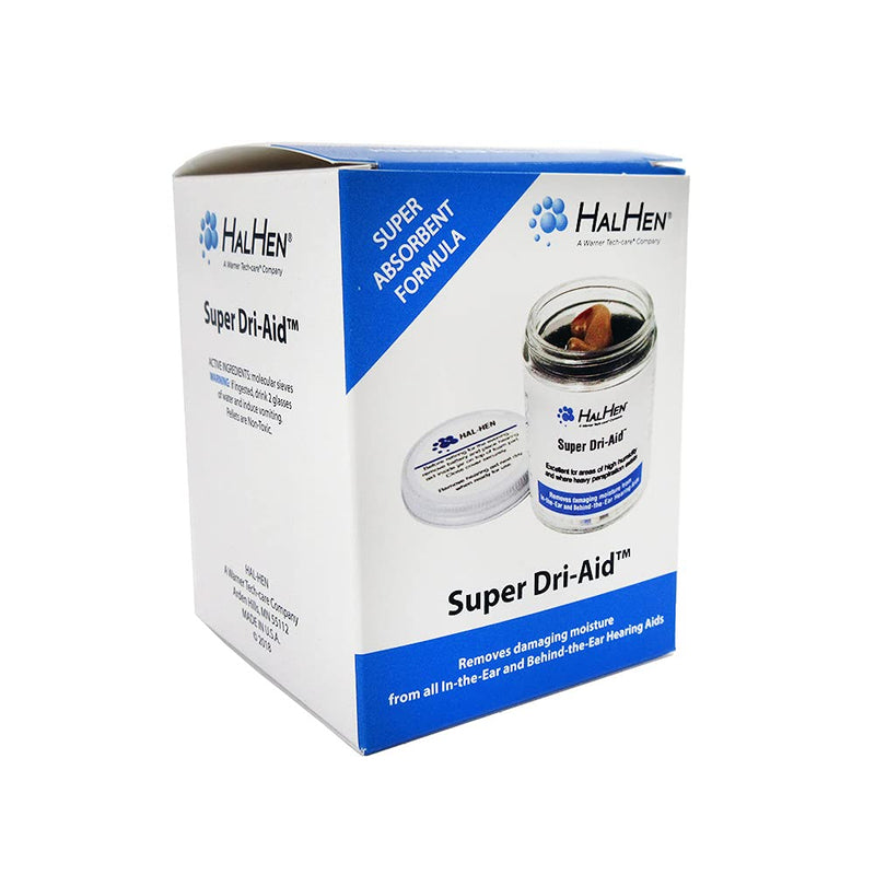 Hal-Hen Super Dri Aid Hearing Aid Dehumidifier 3 Piece Set