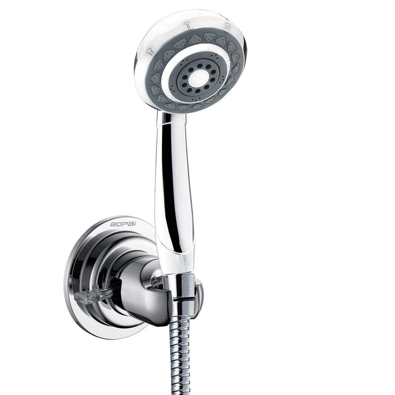 BOPai Vacuum Suction Shower Head Holder, Relocatable Handheld Showerhead Holder Suction Shower Holder