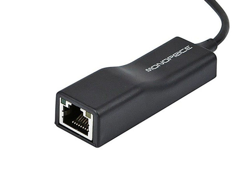 Monoprice USB 2.0 Ultrabook Ethernet Adapter (109466)