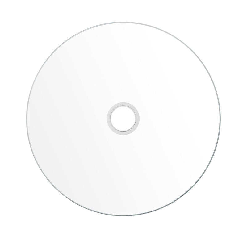 50 Pack Myeco Bd-r BDR Blu-ray 25gb Upto 10x White Inkjet Hub Printable Blank Data Recordable Media Disc with Cakebox/Spindle Packing