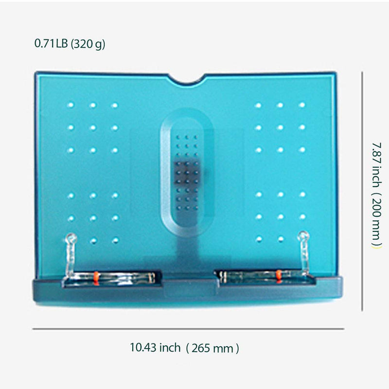 Actto BST-09 Green Portable Reading Stand/Book stand Document Holder (180 angle adjustable)