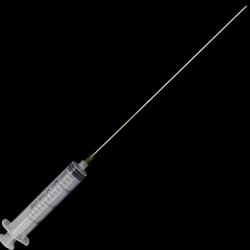 2Pcs 30ml Plastic Syringes and 2Pcs Blunt Needle Tip Luer Lock 14Ga x 10", Great for Scientific Labs, Measuring and Refilling