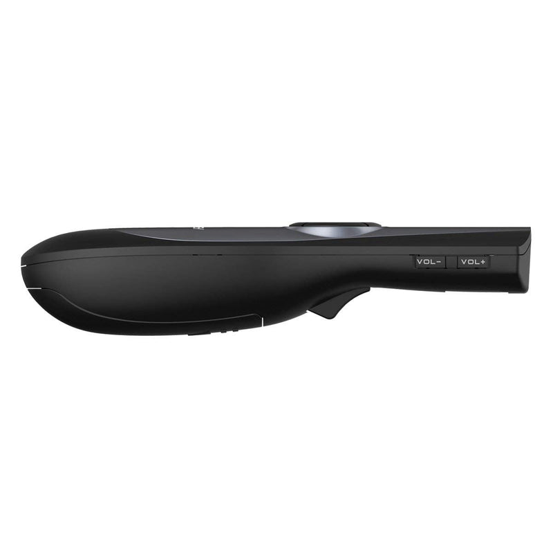 BYEASY Wireless Presenter, RF 2.4GHz Presentation Clicker Remote 100 FT, USB PowerPoint PPT Clicker with Red Laser Pointer, Volume Control for Google Slides- Black P5000 - Red Laser