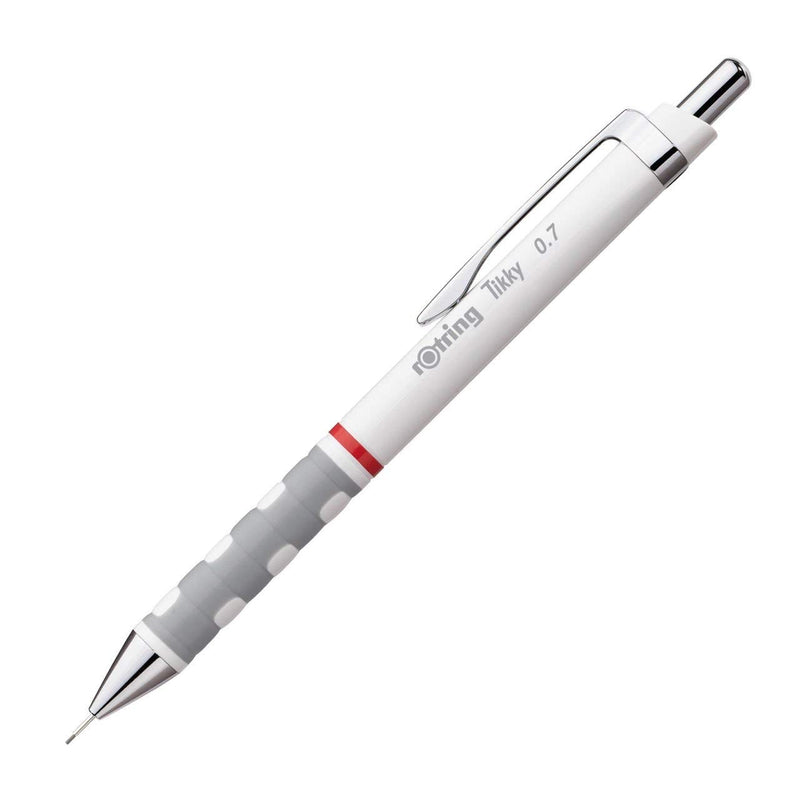 Rotring Tikky Mechanical Pencil HB 0.70mm - White Barrel x 1 single pencil 0.7mm