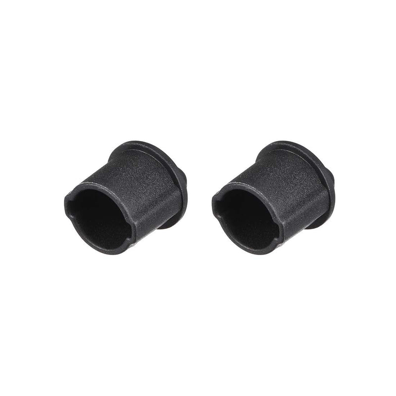 uxcell 5pcs BNC Silicone Protectors Cap Port Cover Anti Dust 9.5mm-11mm Dia Black
