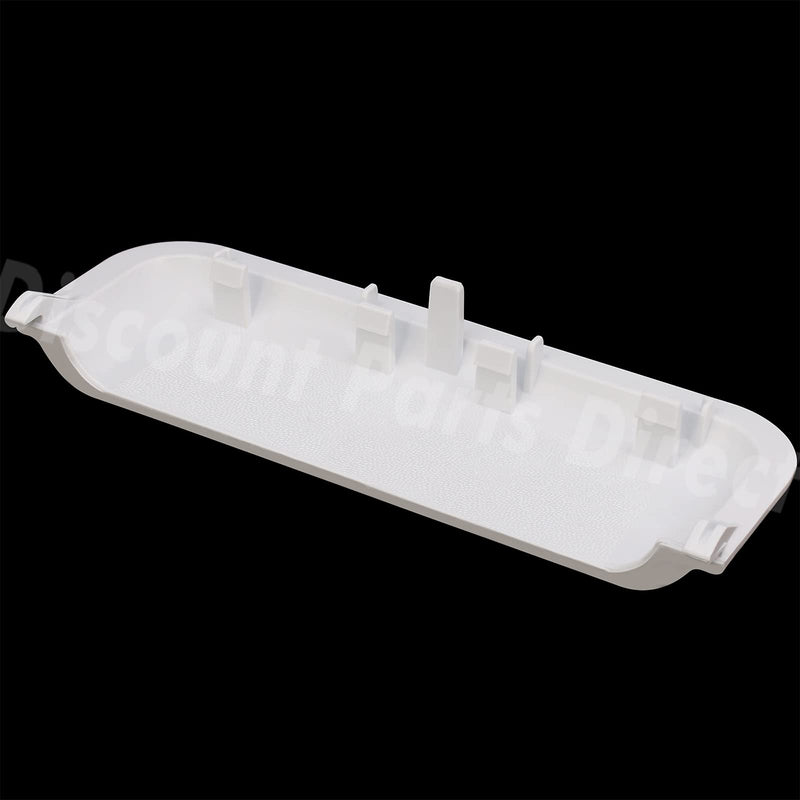 W10861225 Dryer Door Handle Replacement for Whirlpool Amana Crosley Kenmore Roper Appliance Dryer, Replaces AP5999398 PS11731583 W10861225VP White