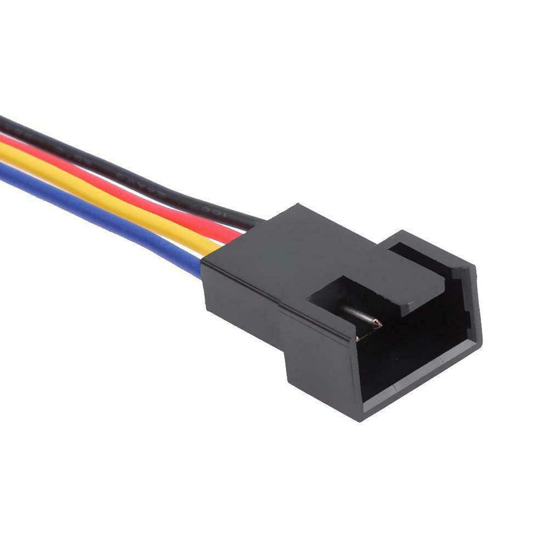 Wixine 5Pcs 5Pin to 4Pin Fan Connector Adapter Converter Extension Cable Wire