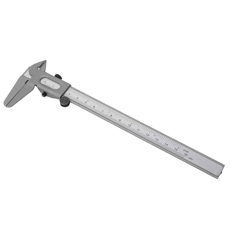 Vernier Caliper, High Precision Metal Vernier Caliper Manual Measuring Caliper Tools Micrometer Ruler for Measuring The Inner Diameter and Outer Diameter(6inch)