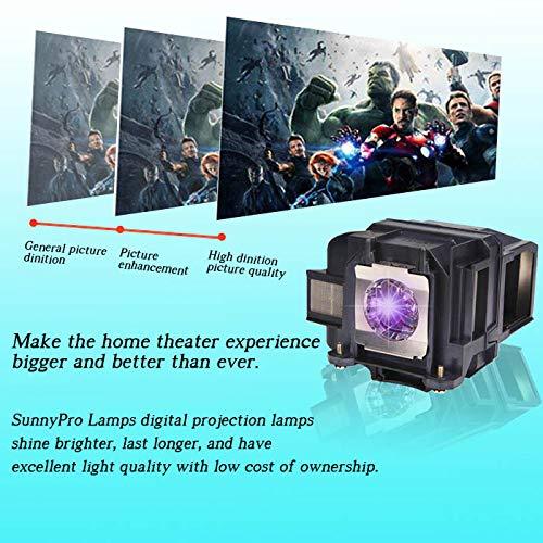 SunnyPro V13H010L88 ELPLP88 Replacement Projector Lamp Compatible with Epson Powerlite Home Cinema 2040 1040 2045 740HD 640 EX3240 EX7240 EX9200 EX5250 EX5240 VS240 VS345 VS340