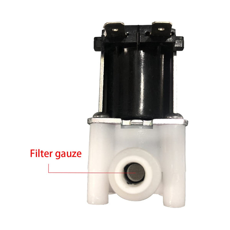 XINWOO Water Solenoid Valve,DC 24V 1/4 Inch Tube OD,Quick Connect Fitting, Inlet Feed Valve for RO Reverse Osmosis Purifiers System. 1/4" Solenoid Dc 24v