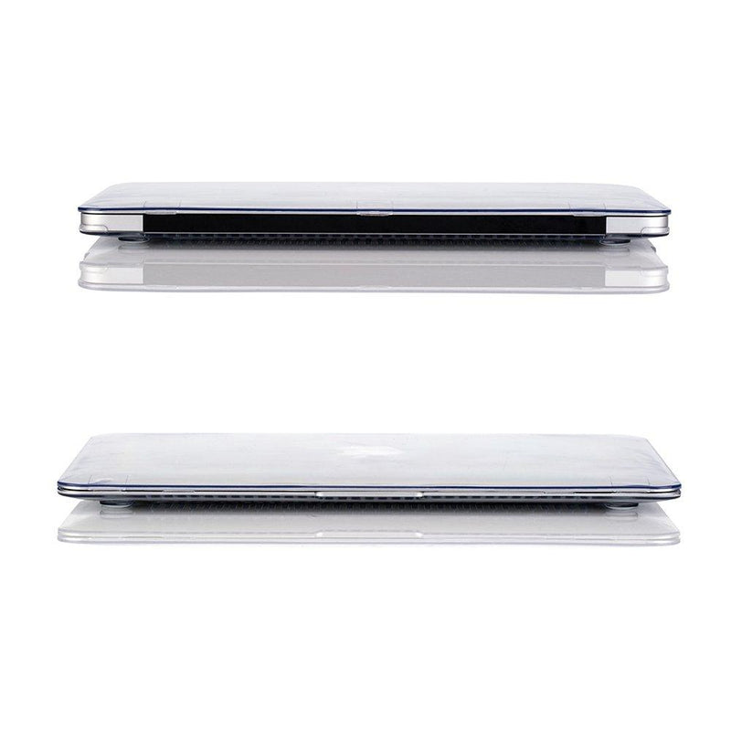 RUBAN Case Compatible with MacBook Air 13 Inch (Models: A1369 & A1466, Older Version 2010-2017 Release), Slim Snap On Hard Shell Protective Cover,Crystal Clear Crystal Clear