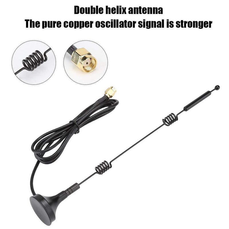 WiFi Router Antenna Omnidirectional Dual Band 2.4/5GHZ SMA Inner Hole Female 12DBi High Gain Double Helix Antenna(3m) 3m