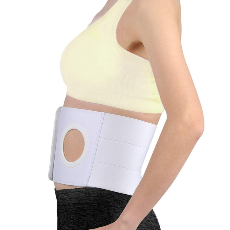 Men Or Women Medical Ostomy Belt Ostomy Hernia Support Belt Abdominal Stoma Binder Brace Abdomen Band Stoma Support (Hole 3.14") for Colostomy Patients to Prevent Parastomal Hernia Stoma Opening (XL) X-Large (Pack of 1)