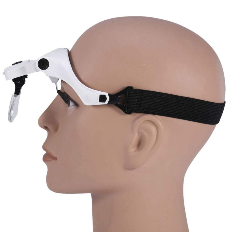 magnifying glass with light Magnifying Glass New 5 Lens Headset Magnifier With LED Lights Hand Free Magnifying Glass Eyelash Extension LED Eyelash Extension Jeweler Tool Watch Repair Eye Glasses