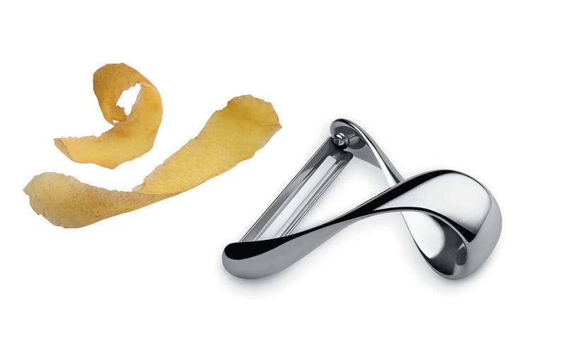 Alessi"Sfrido" Peeler in 18/10 Stainless Steel Mirror Polished, Silver