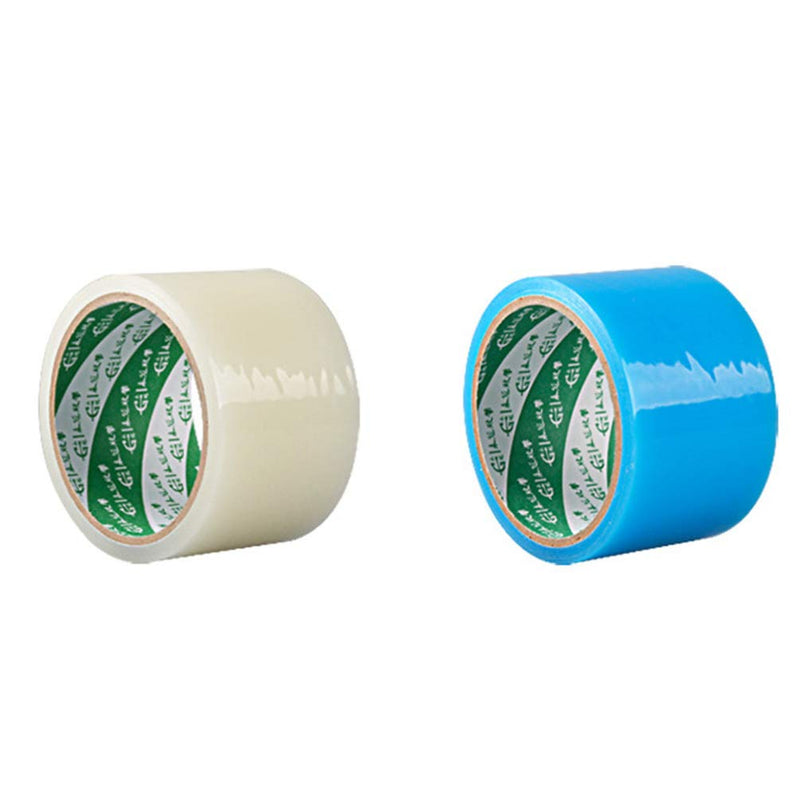 Cabilock Greenhouse Plastic Poly Repair Tape Heavy-Duty Repair Tape Outdoor Plastic Patch Clear Adhesive Tape White As Shown